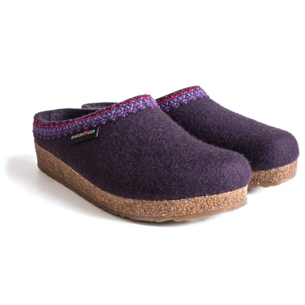 Haflinger Grizzly Zig Zag clogs